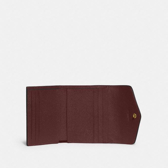 Wyn Small Wallet - Coach - Purple - Leather