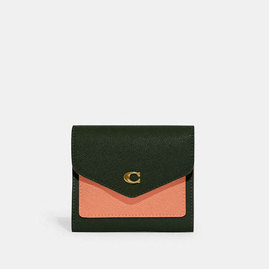 C2619 - Wyn Small Wallet In Colorblock V5/Flax Multi