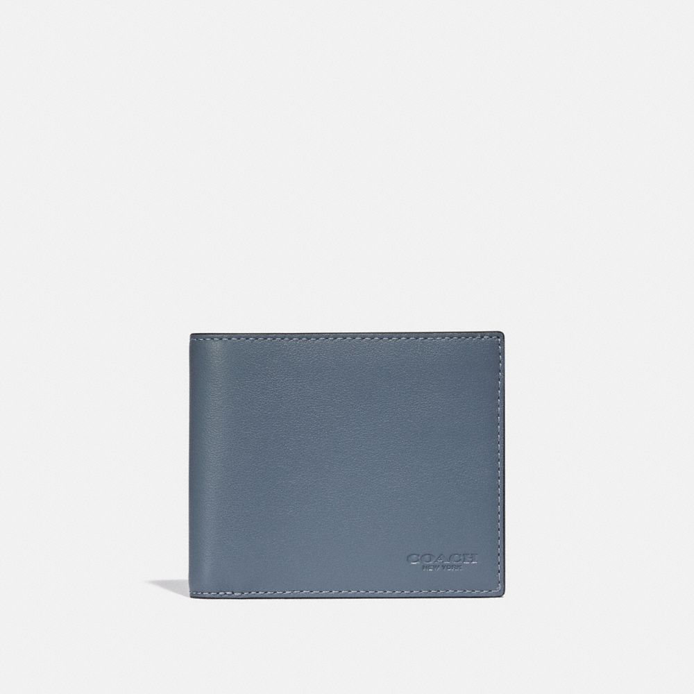 COACH 3 In 1 Wallet In Colorblock - BLUE QUARTZ/MIDNIGHT - C2648