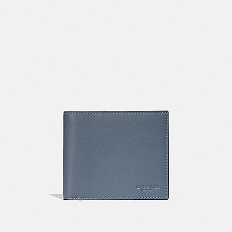COACH C2648 3 In 1 Wallet In Colorblock BLUE QUARTZ/MIDNIGHT