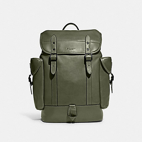 COACH C2675 Hitch Backpack Army-Green/Black-Copper
