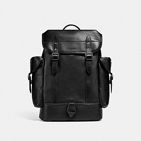 COACH C2675 Hitch Backpack Black-Copper/Black