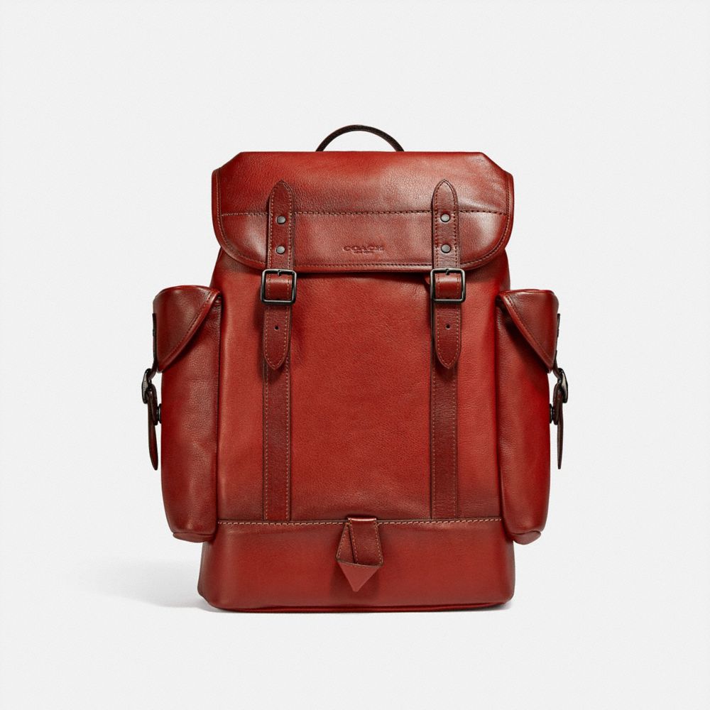 COACH Hitch Backpack - JI/RED SAND - C2675