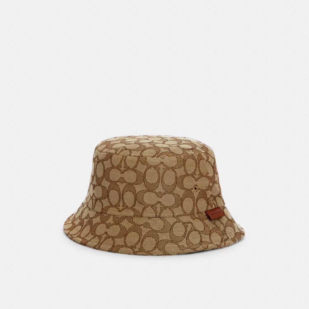 COACH C2714 SIGNATURE BUCKET HAT KHAKI SIGNATURE