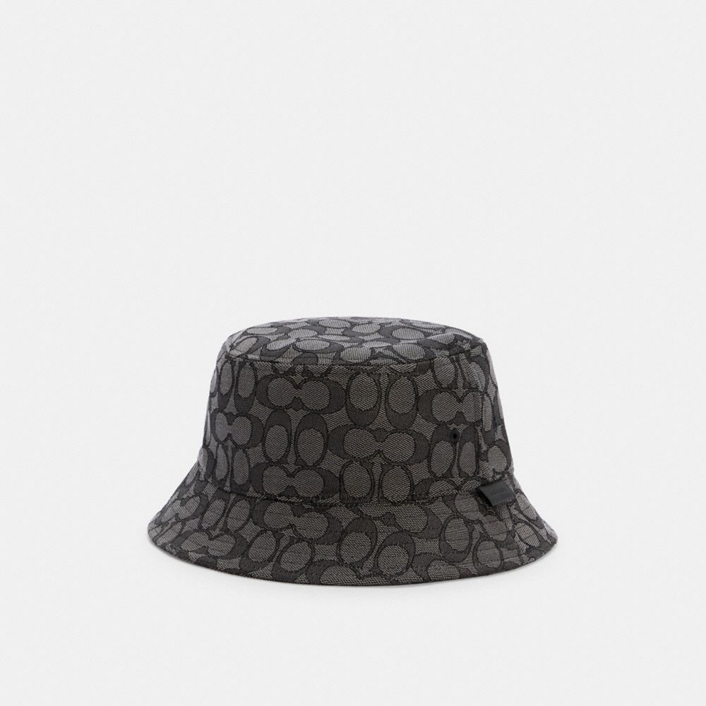 COACH C2714 - SIGNATURE BUCKET HAT BLACK SIGNATURE