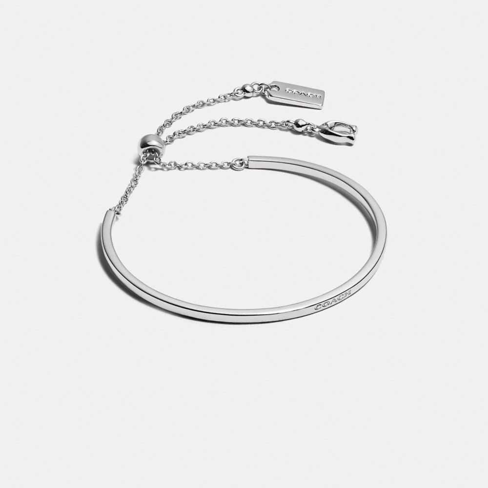 COACH C2717 Signature Slider Bangle SILVER