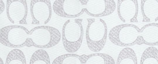 復古經典 SIGNATURE 印花真絲方巾