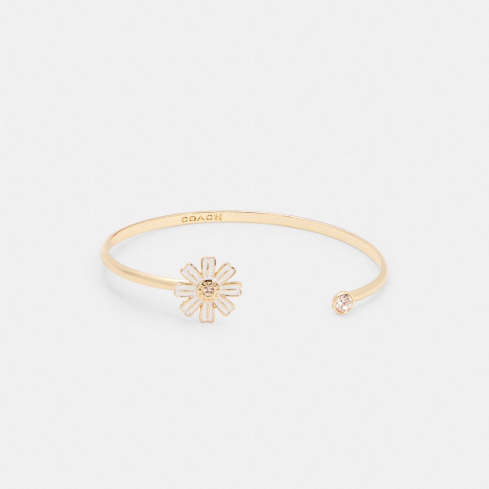 DAISY CUFF - GD/WHITE - COACH C2761