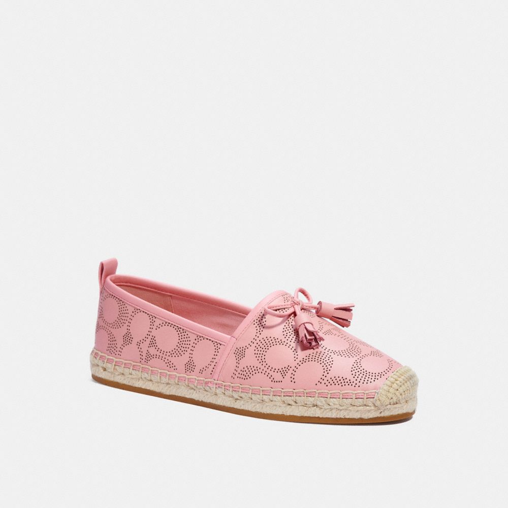 COACH CARSON ESPADRILLE - BUBBLEGUM - C2782