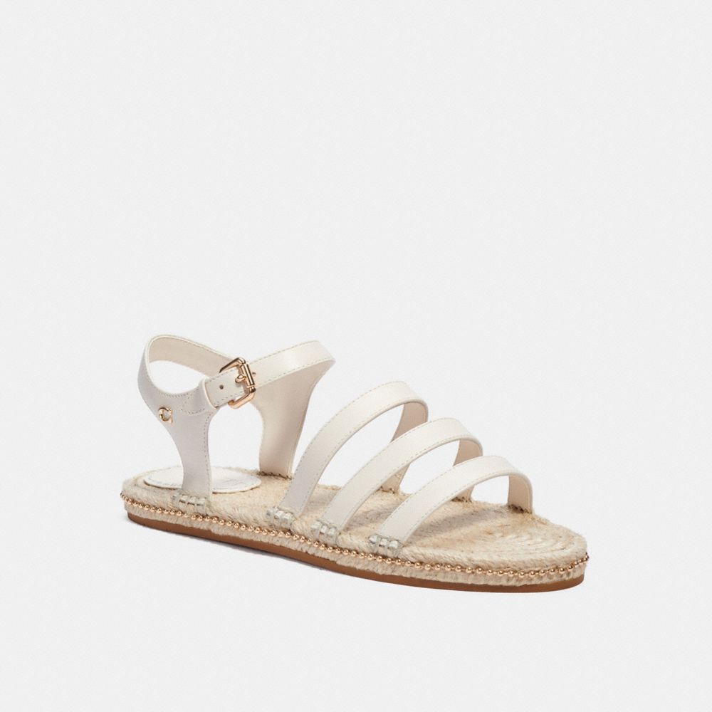 COACH CARISSA ESPADRILLE - CHALK - C2794