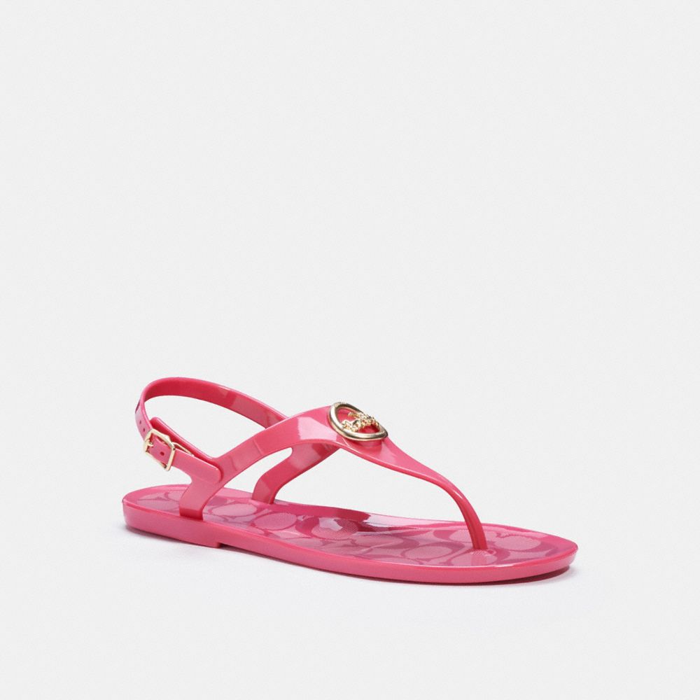 COACH C2802 Nicolle Sandal FUCHSIA