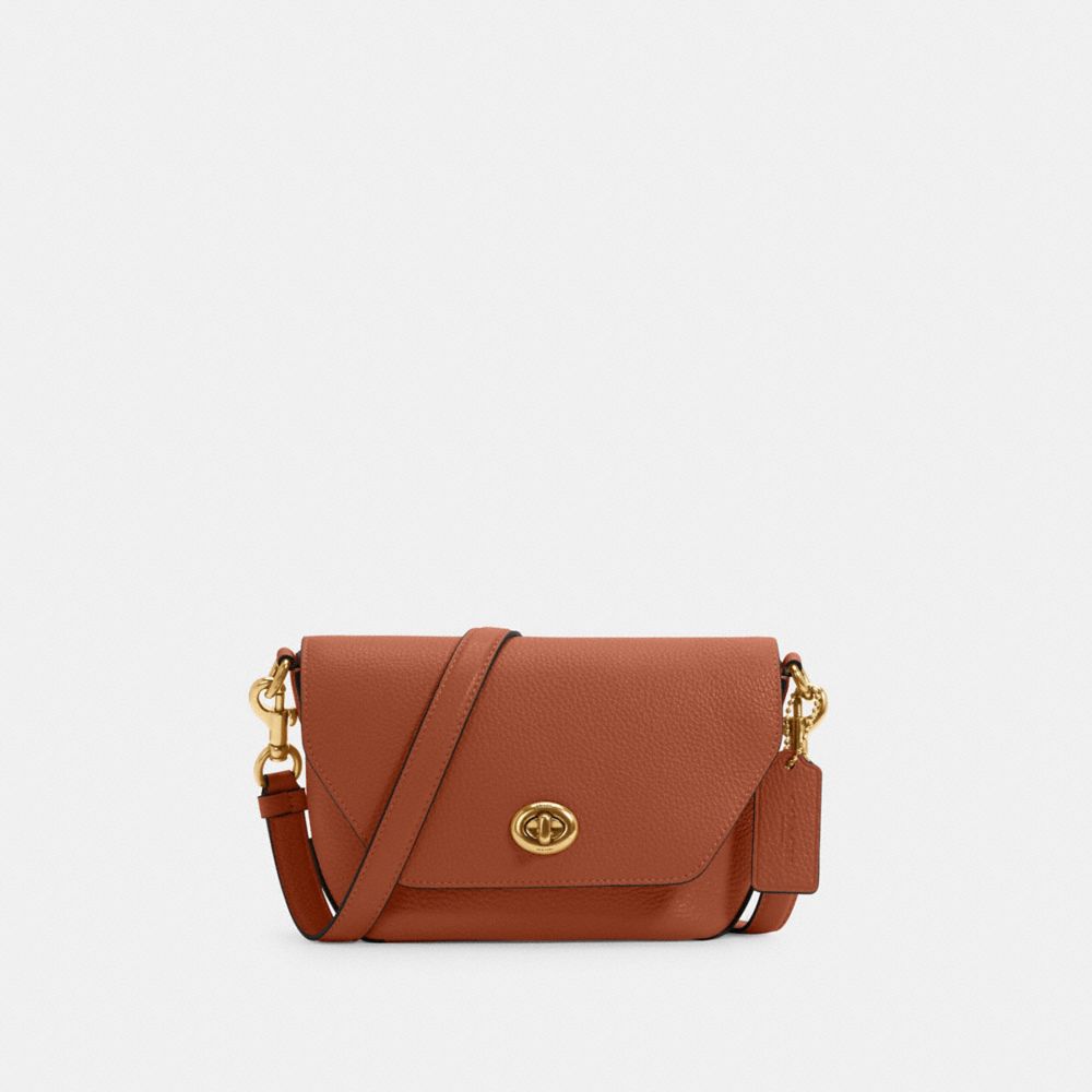 KARLEE CROSSBODY - C2815 - IM/REDWOOD