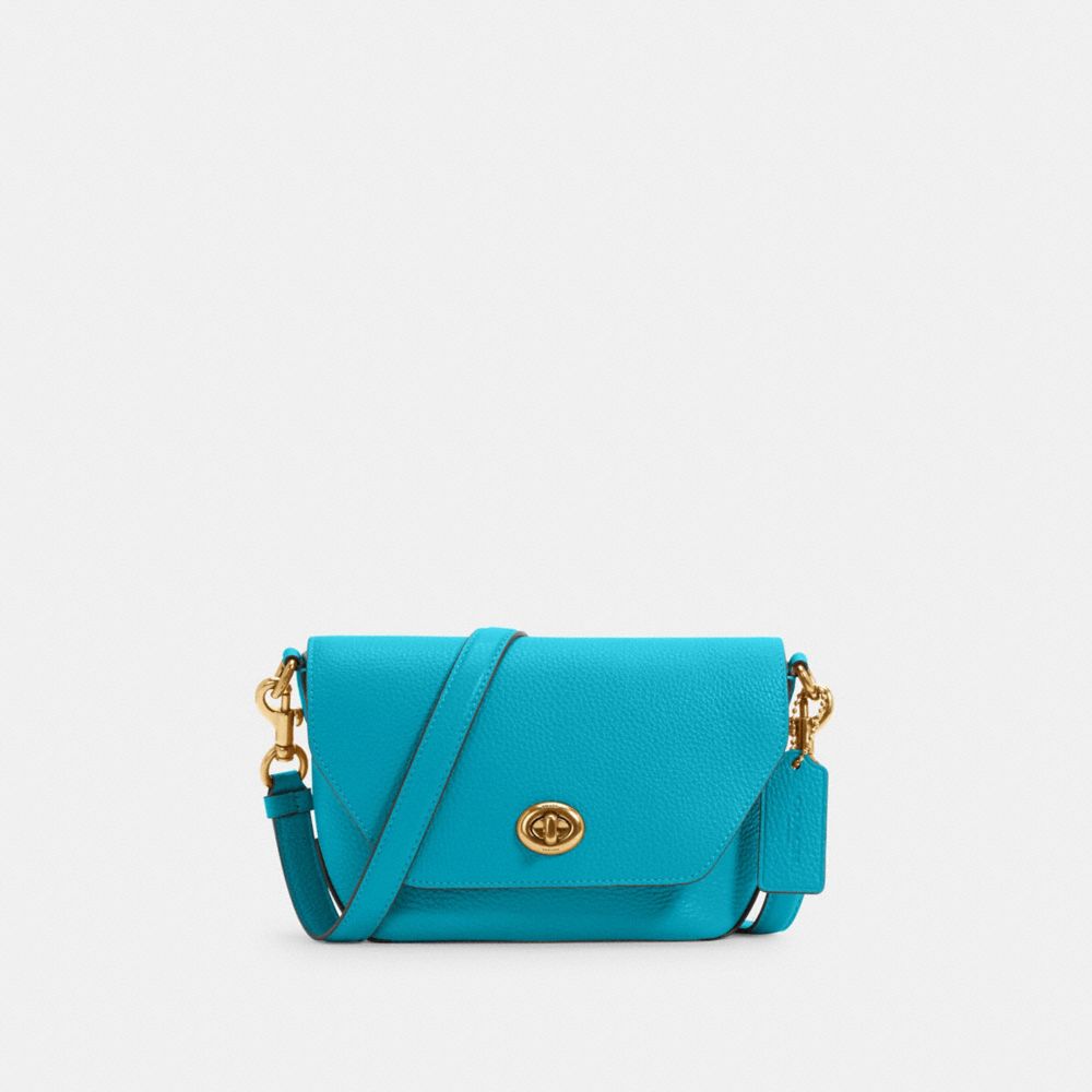 KARLEE CROSSBODY - IM/TEAL - COACH C2815