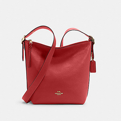 COACH C2818 Val Duffle GOLD/1941 RED