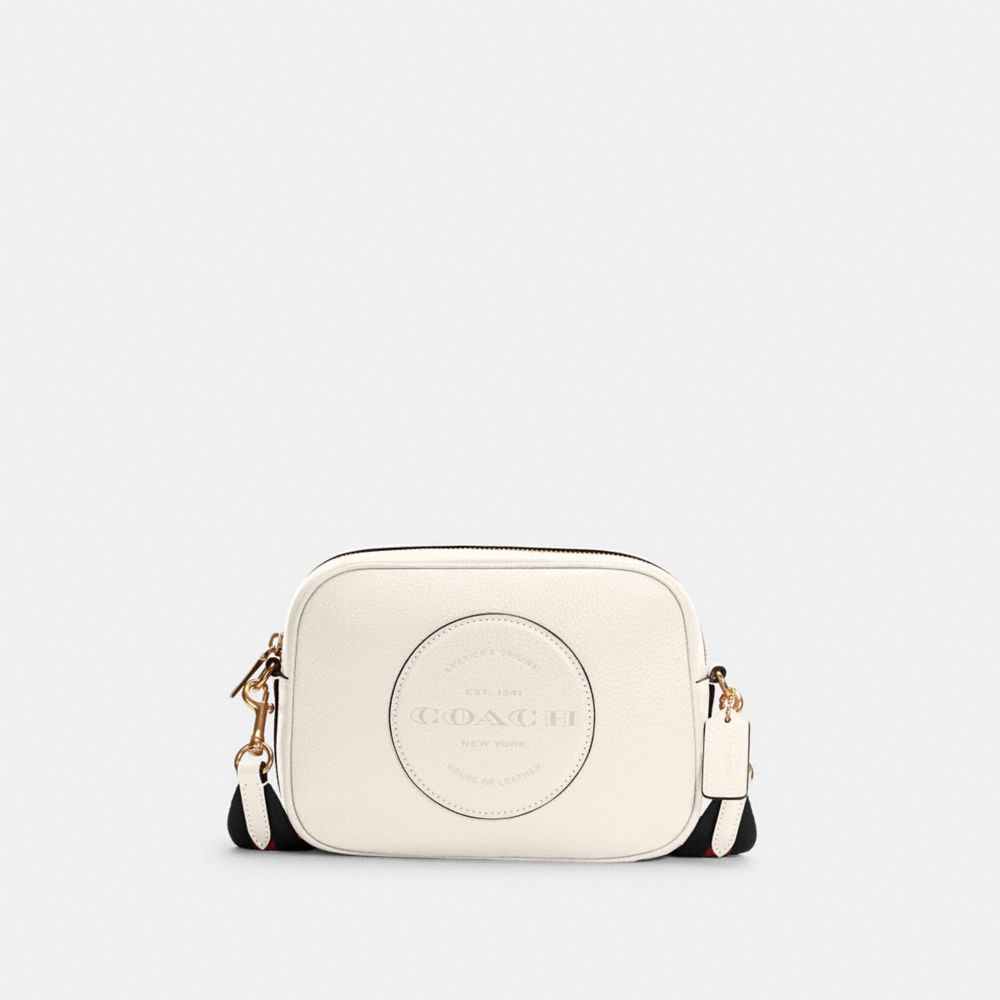 COACH DEMPSEY CAMERA BAG WITH PATCH - IM/CHALK - C2828