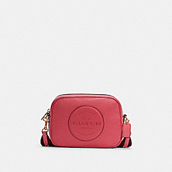 DEMPSEY CAMERA BAG WITH PATCH - IM/FUCHSIA - COACH C2828