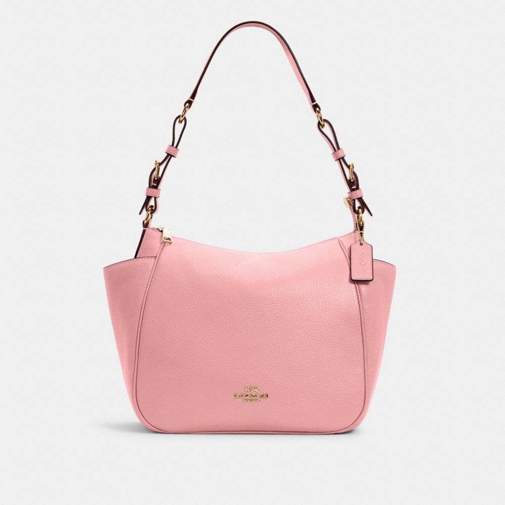 COACH RORI SHOULDER BAG - IM/BUBBLEGUM - C2853