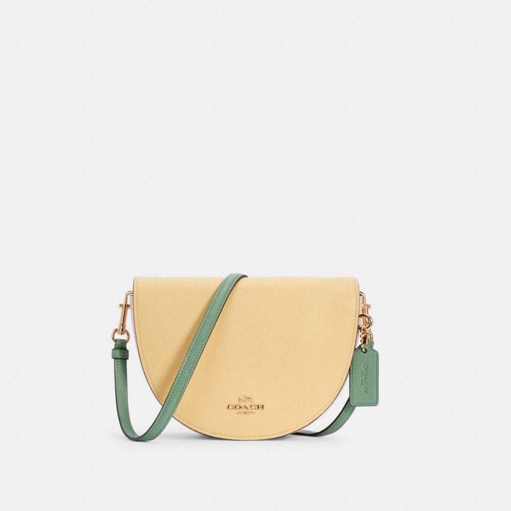 COACH C2857 ELLEN CROSSBODY IN COLORBLOCK IM/VANILLA CREAM MULTI