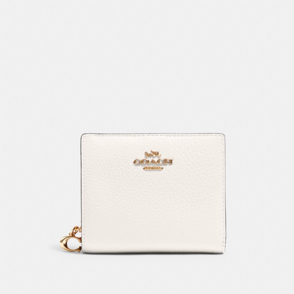 COACH C2862 Snap Wallet IM/CHALK