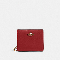COACH C2862 - Snap Wallet GOLD/1941 RED