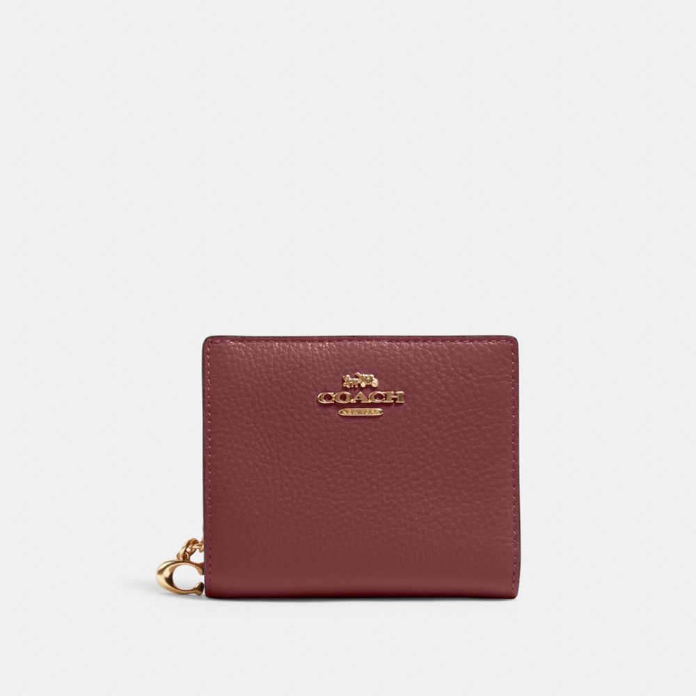 COACH SNAP WALLET - IM/VINTAGE MAUVE - C2862