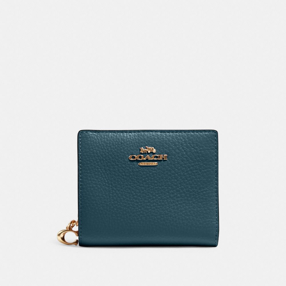 COACH C2862 - SNAP WALLET IM/PEACOCK