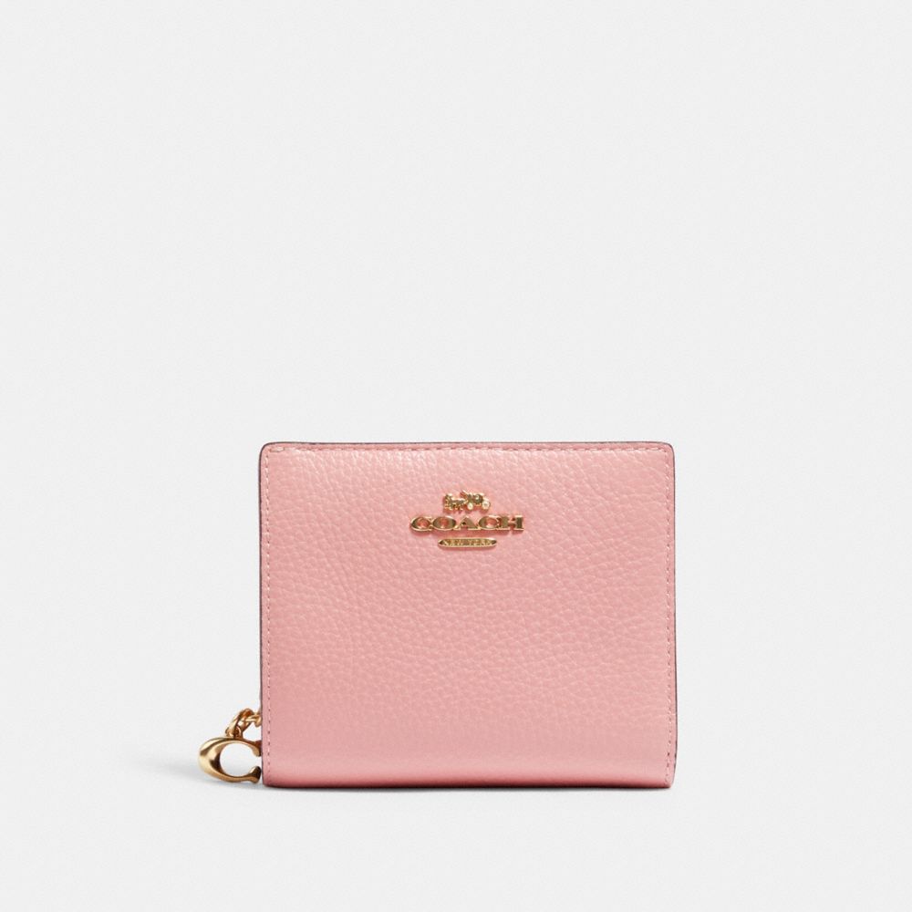 Light Pink Checkered Snap Wallet – THE CÆP