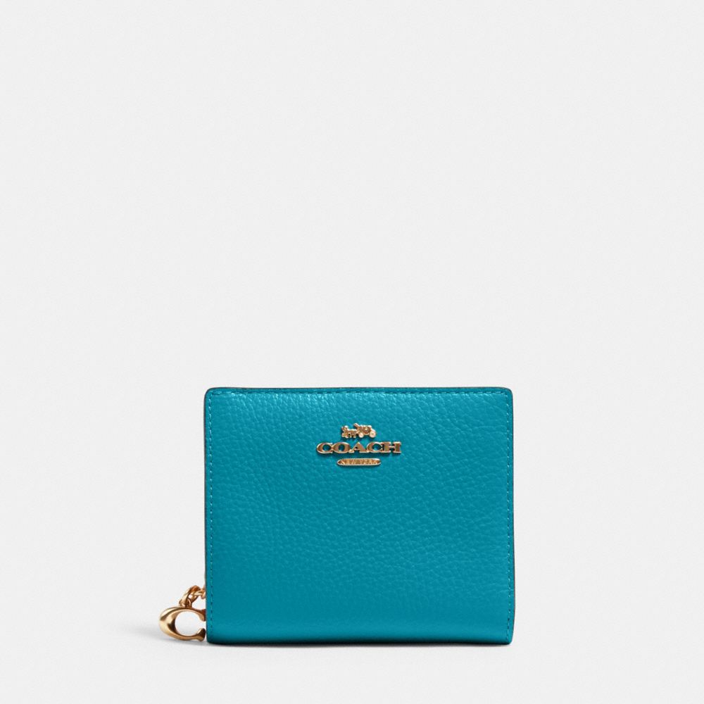 COACH C2862 SNAP WALLET IM/TEAL