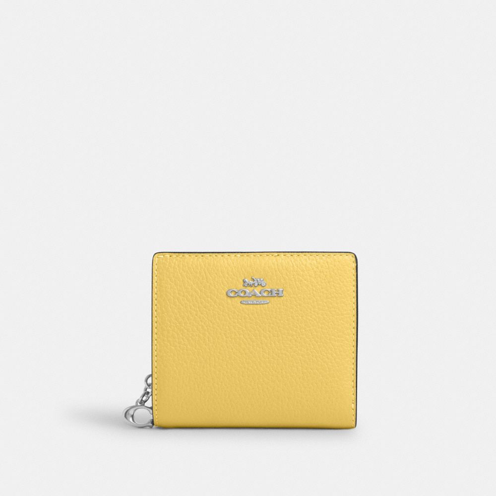 Snap Wallet - C2862 - Silver/Daisy