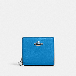 Snap Wallet - C2862 - Silver/Racer Blue