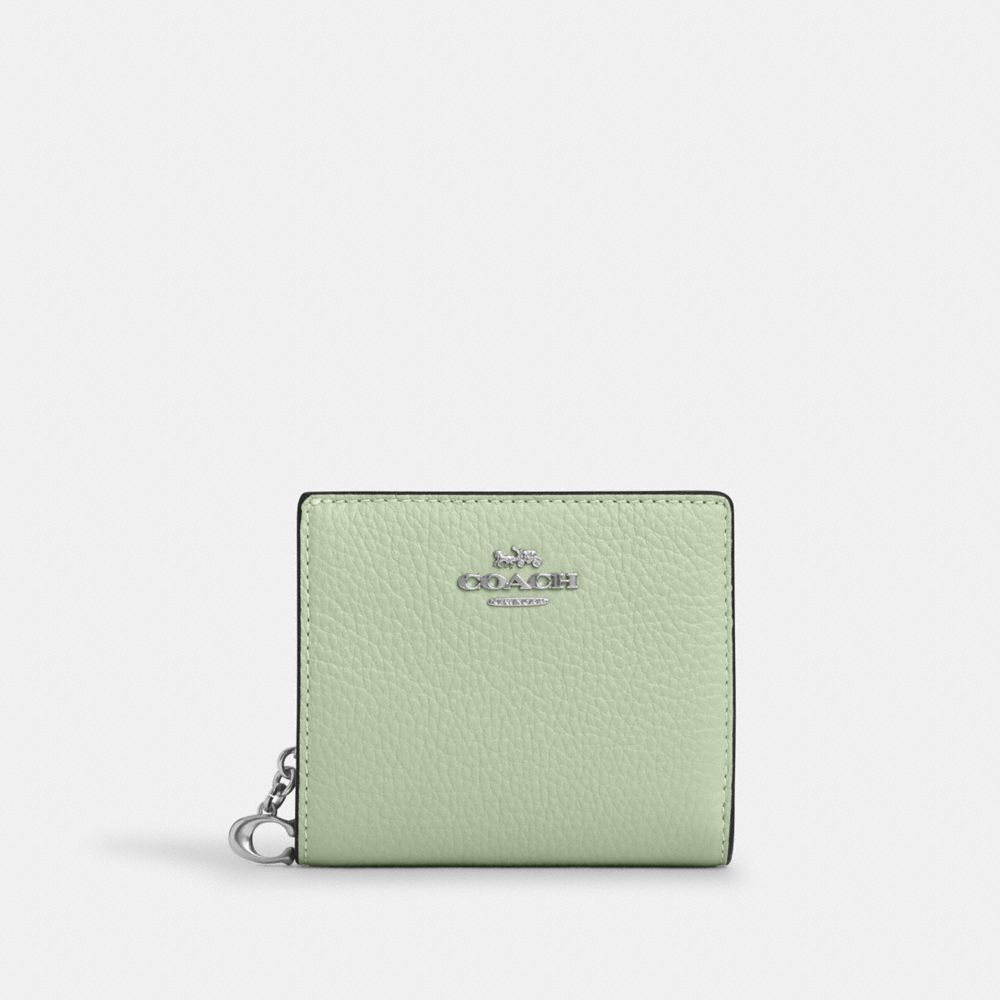 Snap Wallet - C2862 - Sv/Light Pistachio