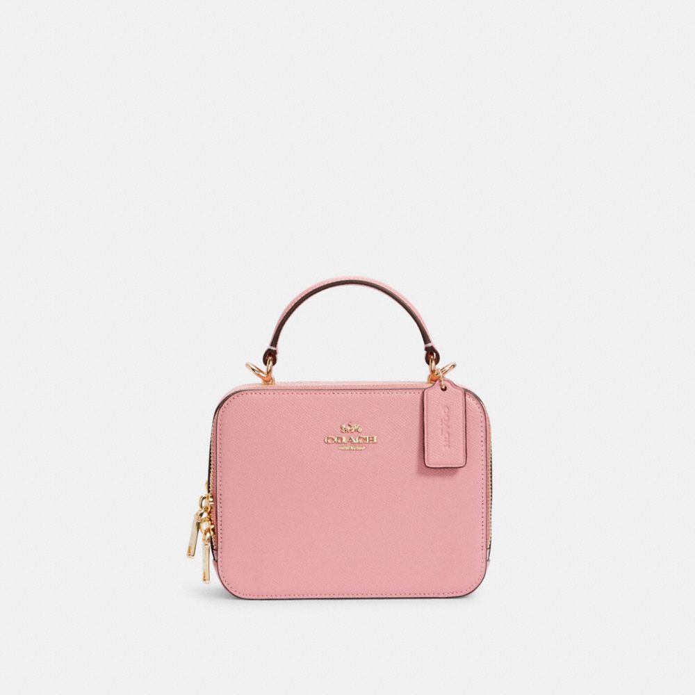 COACH C2872 - BOX CROSSBODY IM/BUBBLEGUM