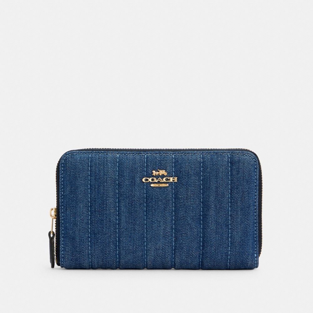 Coach Medium Zip Around Wallet