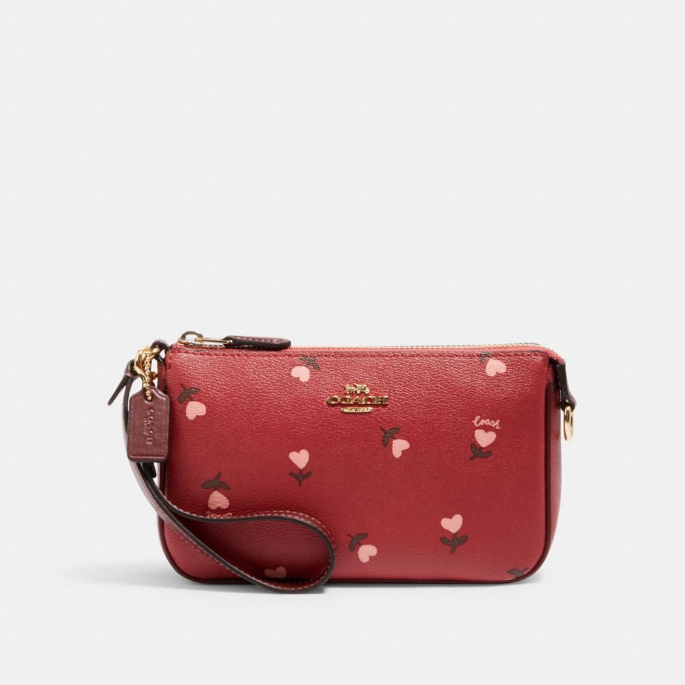 NOLITA 19 WITH HEART FLORAL PRINT - C2897 - IM/WINE MULTI