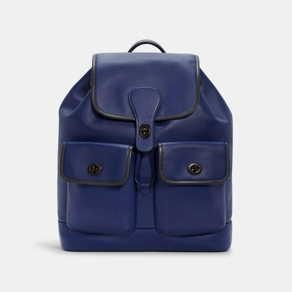 HERITAGE BACKPACK - QB/INDIGO MIDNIGHT - COACH C2902