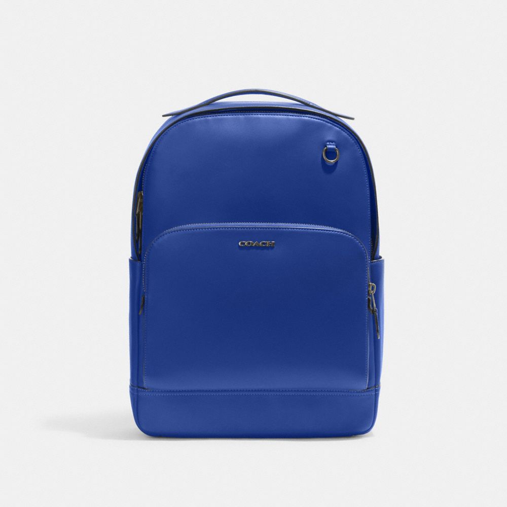 COACH C2934 - GRAHAM BACKPACK - GUNMETAL/SPORT BLUE | COACH HANDBAGS