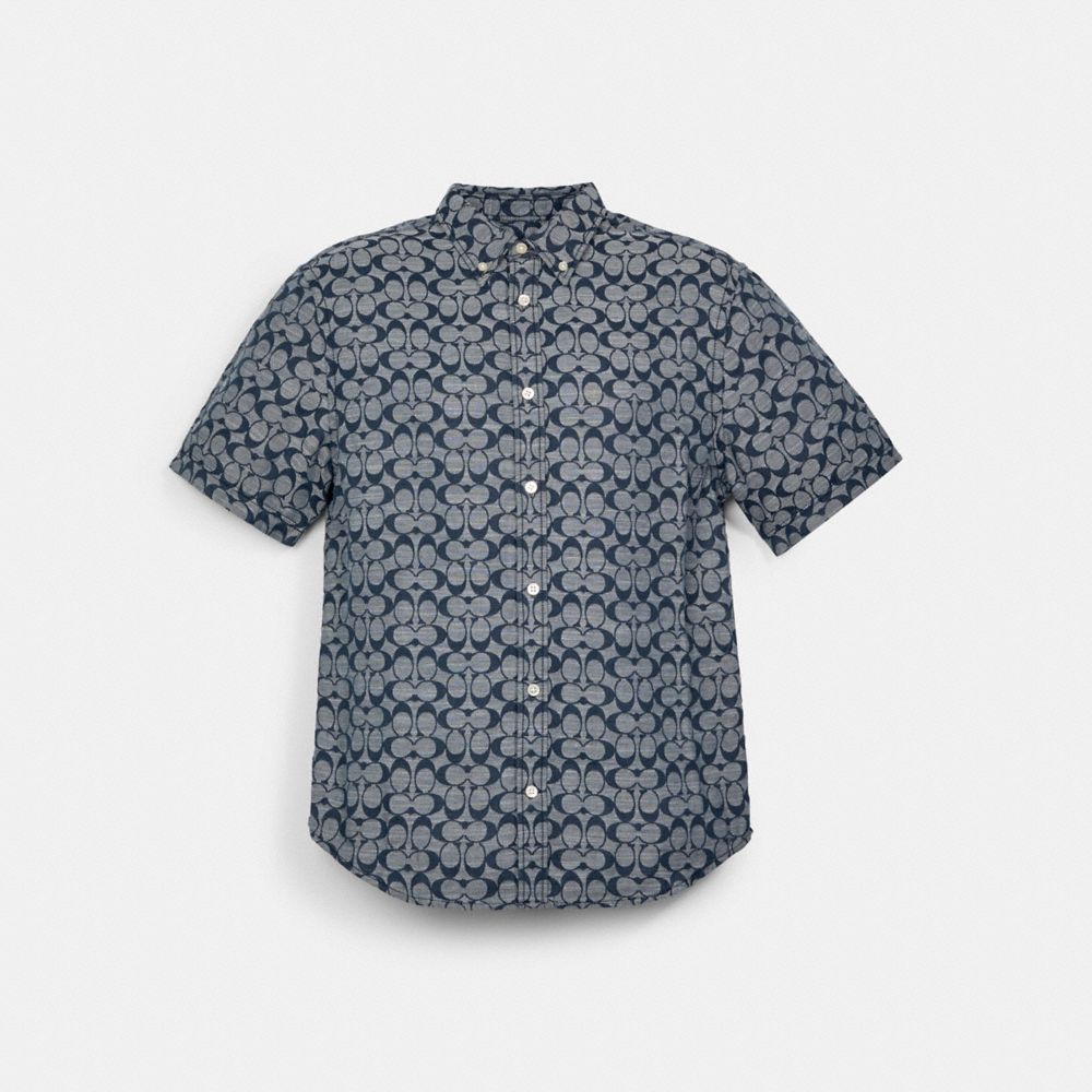 SIGNATURE CHAMBRAY SHIRT - C3035 - CHAMBRAY