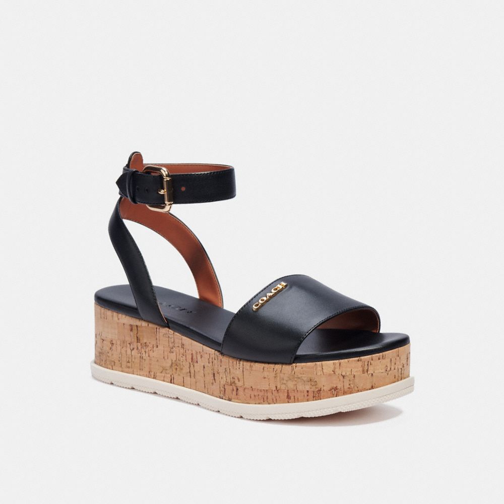 TALULAH SANDAL - BLACK - COACH C3063