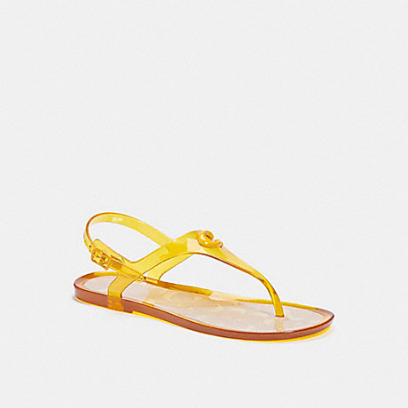 COACH Natalee Jelly Sandal - BUTTERCUP - C3067