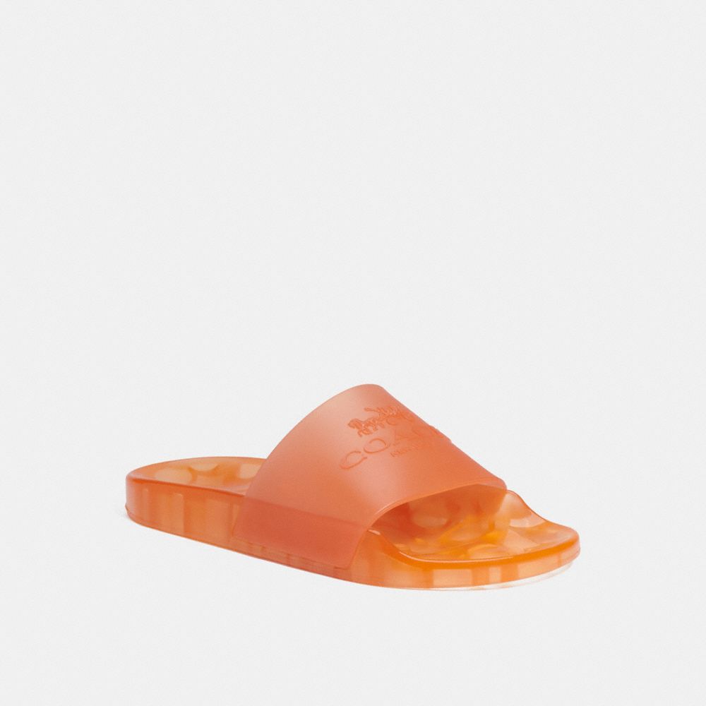 COACH Ulyssa Slide - CANDIED ORANGE - C3068