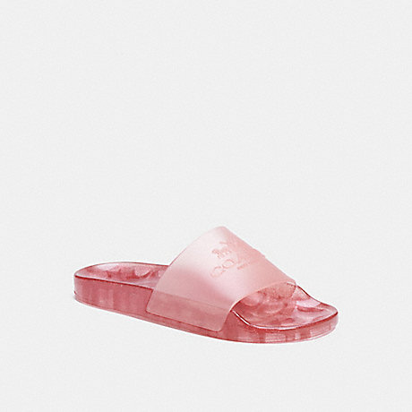 COACH C3068 Ulyssa Slide Candy-Apple/Candy-Pink