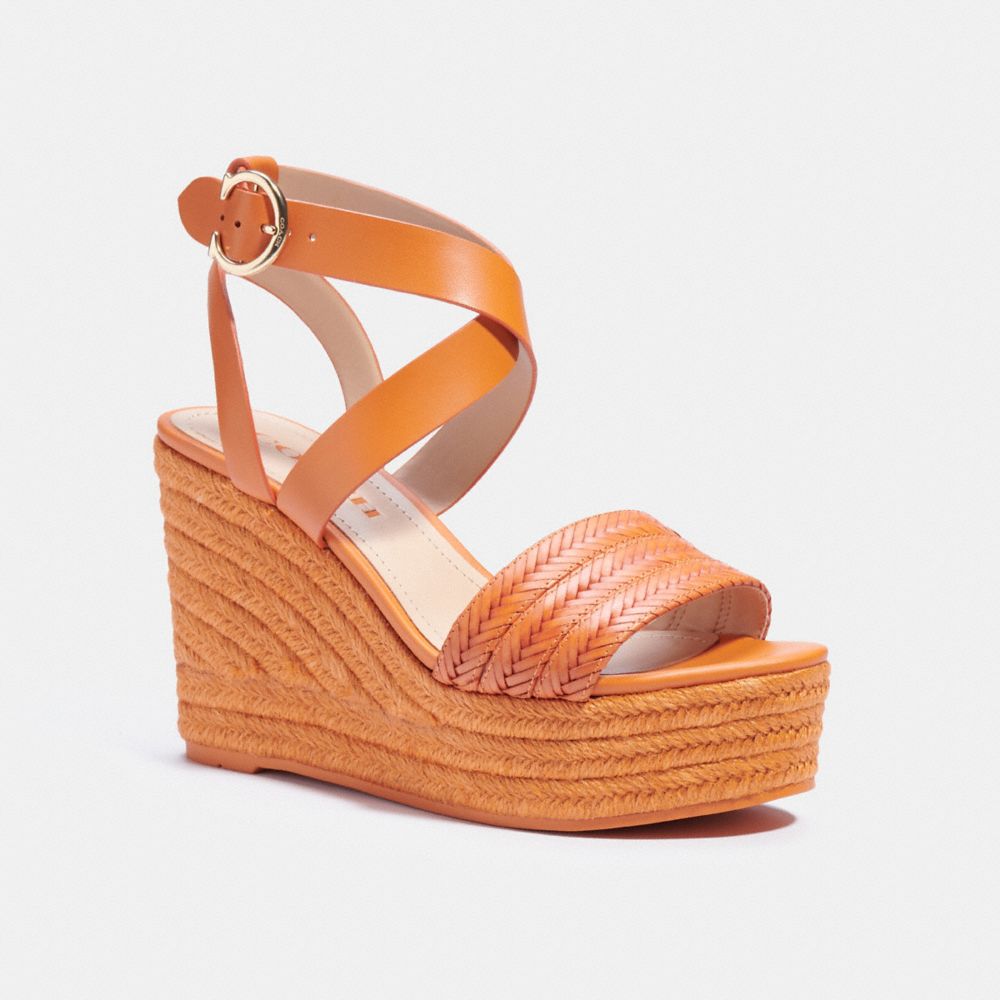 COACH C3076 - Isabela Wedge CANDIED ORANGE