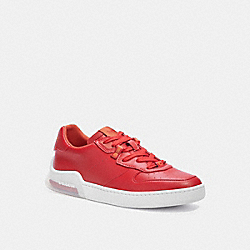 COACH CITYSOLE COURT SNEAKER - BRIGHT CARDINAL MANGO - C3085