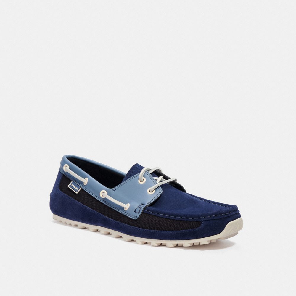 BOAT SHOE - C3096 - COBALT