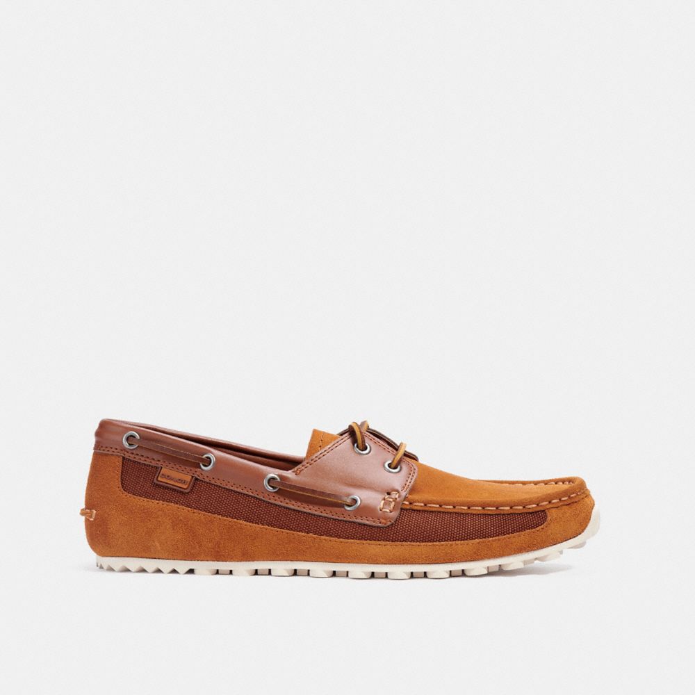 BOAT SHOE - C3096 - GOLDEN BROWN