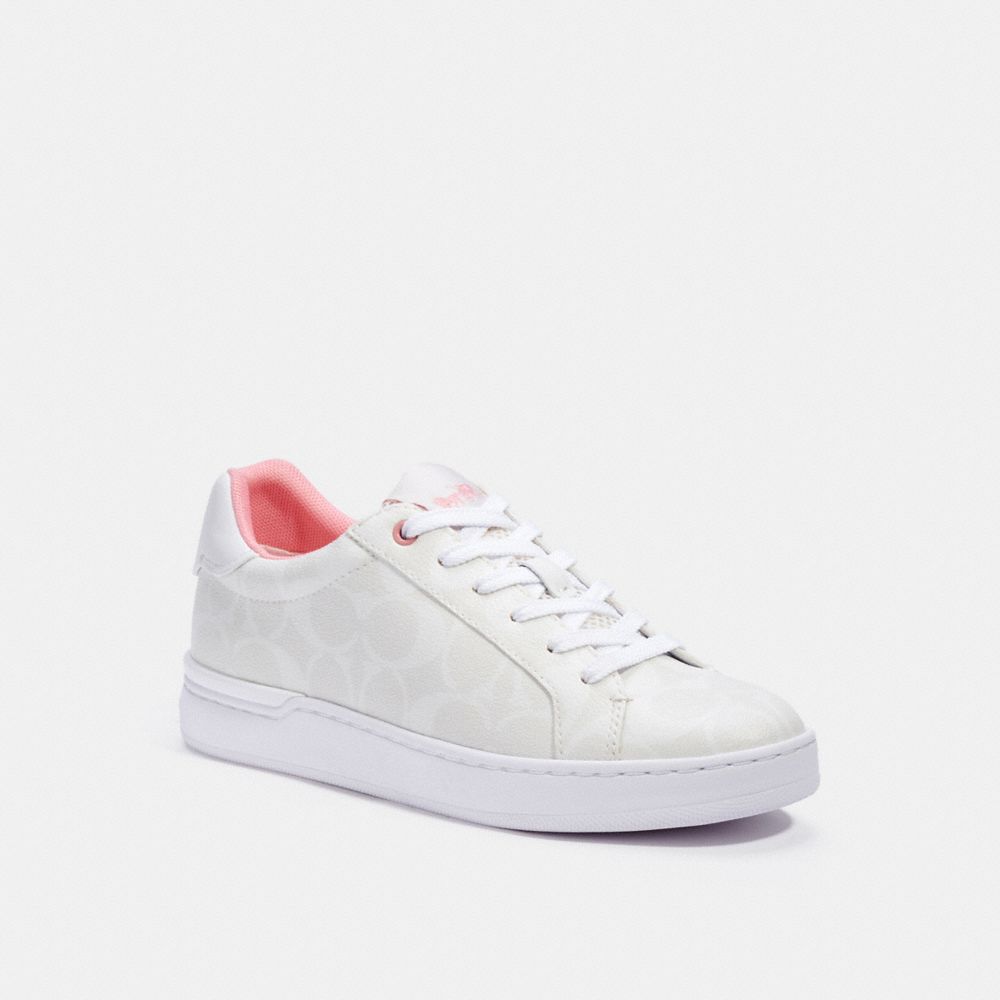 COACH C3123 - CLIP LOW TOP SNEAKER OPTIC WHITE