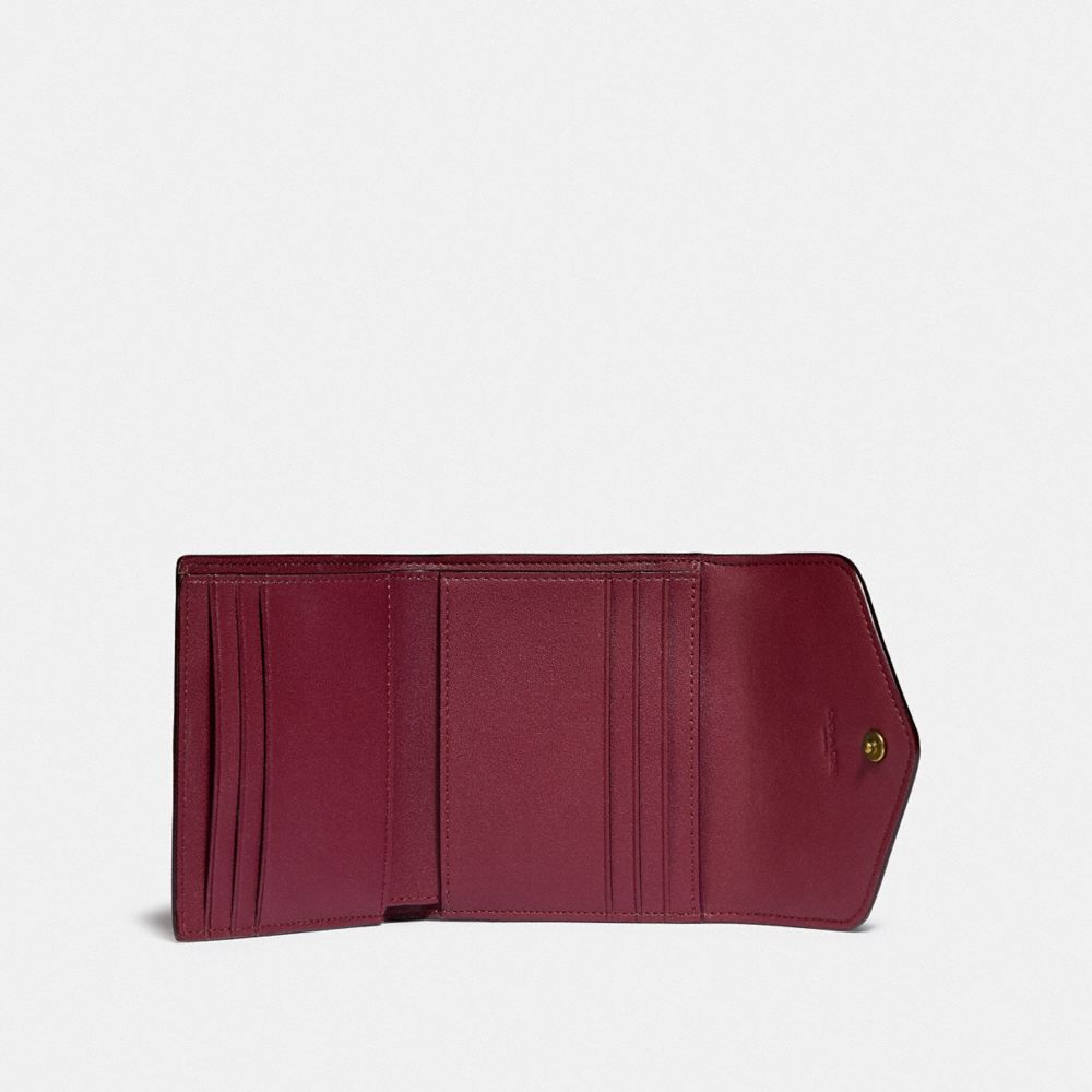 WYN SMALL WALLET WITH HORSE AND CARRIAGE PRINT