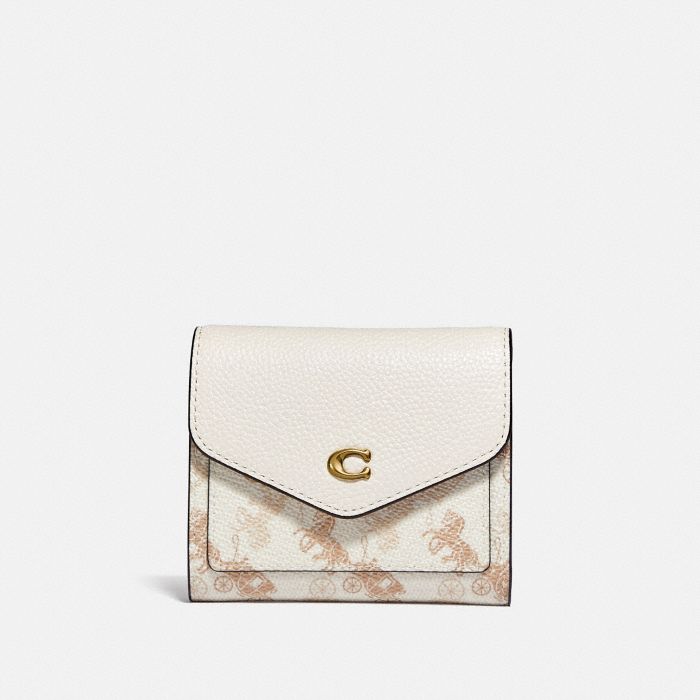 WYN SMALL WALLET WITH HORSE AND CARRIAGE PRINT