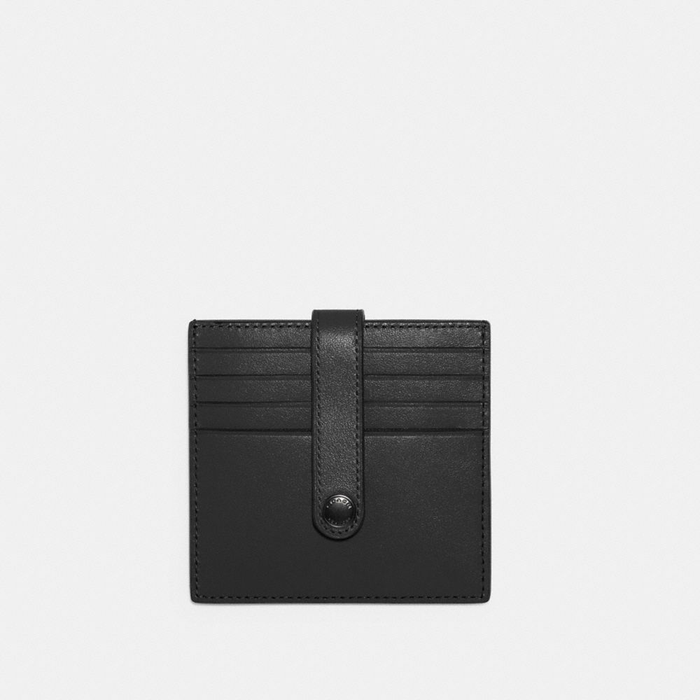 HERITAGE CARD CASE - C3162 - QB/BLACK