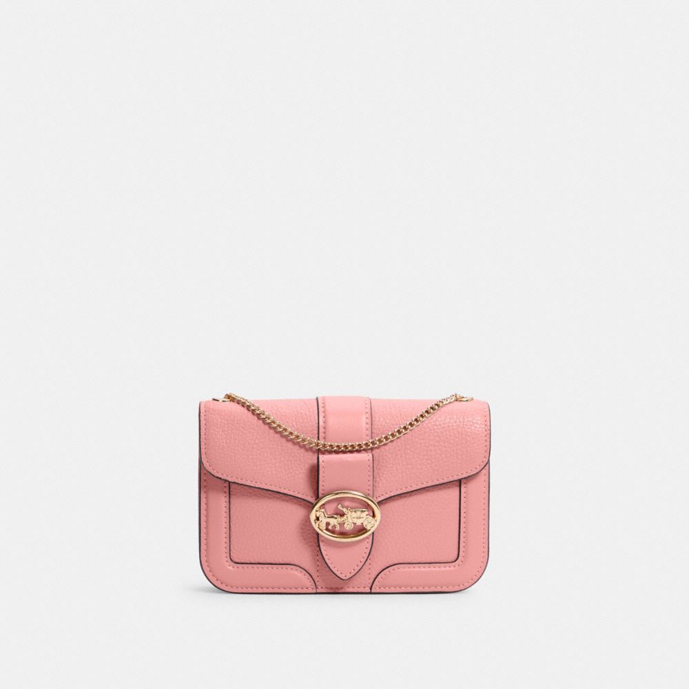 COACH GEORGIE CROSSBODY - IM/LIGHT BLUSH - C3296